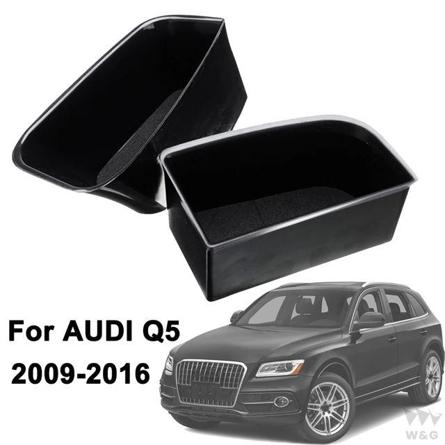 AUDI Q5 ドア収納ボックス グローブ オーガナイザー 電話 コンテナ アームレスト ハンドル ポケット 車 2009 2010 2011