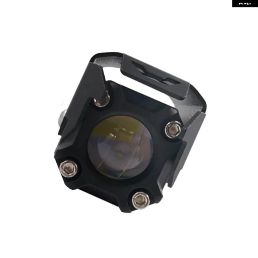 並行輸入品2個 80W 9-30V 白色光+黄色作業灯スポットライト オートバイ バイク SUV ATV 車 トラック ピックアップに_2