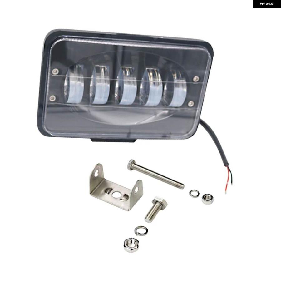 並行輸入品12V-80V 50W LED作業灯 スクエアスポットライト ヘッドライト フォグランプ 車 オートバイ バイク トラック オフロード SUV ボートの画像