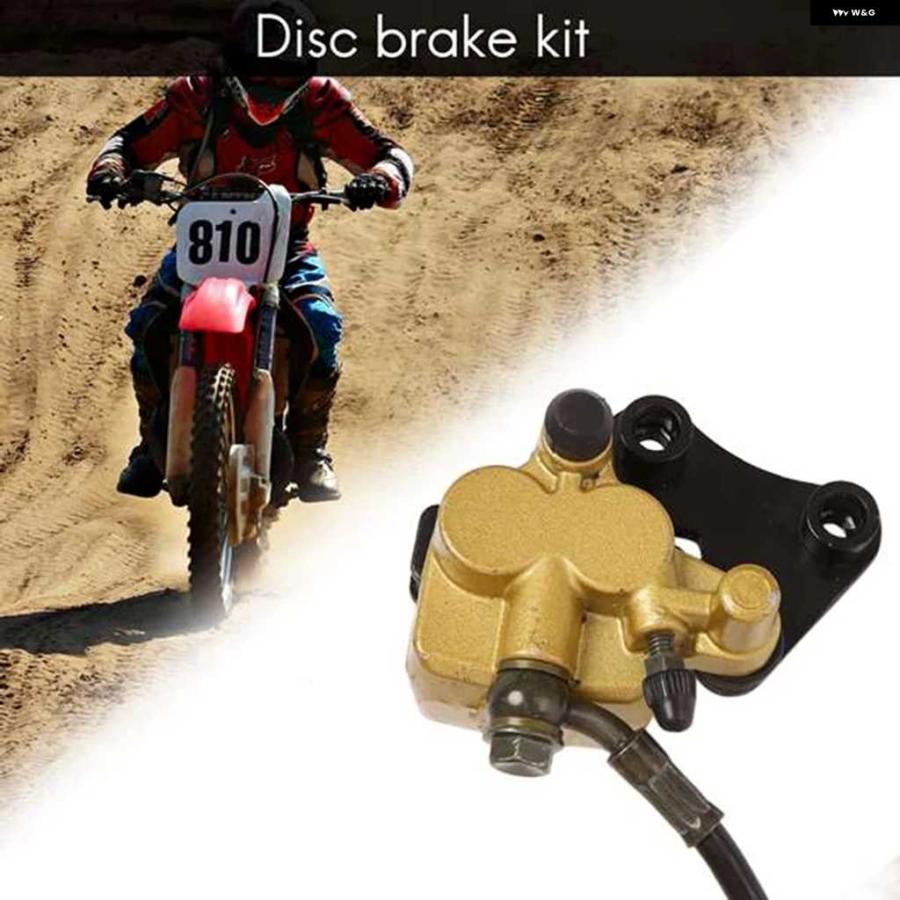 並行輸入品ディスクブレーキキット 油圧 式 フロント/リア オートバイ バイク 50CC-125CC モトクロス ダート オートバイ バイク ピット BBR TTR CRF 50_3
