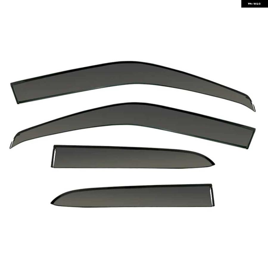 並行輸入品ダイハツ ロッキー 2019-2025 アクセサリー ウィンドウバイザー ウェザーシールド レインガード ドアバイザー ベントシェード ベントバイザー | ブランド登録なし | 05