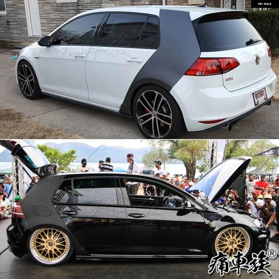 VW ゴルフ7 8p 超鏡面メッキ調 ピラーカスタム用 保護フィルム付 VW
