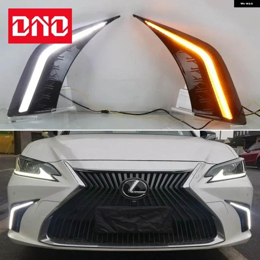 レクサス ES LEDデイタイムランニングライト 並行輸入品車用LED DRL 12V デイライト レクサス ES 2018 - 2021 2022