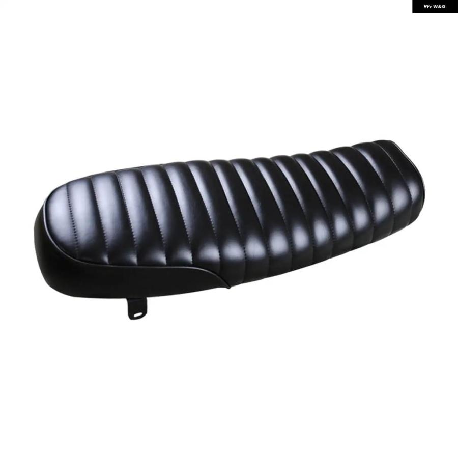 並行輸入品オートバイ バイク ヴィンテージサドルシート PU DDLES ソフト カフェレーサー_1
