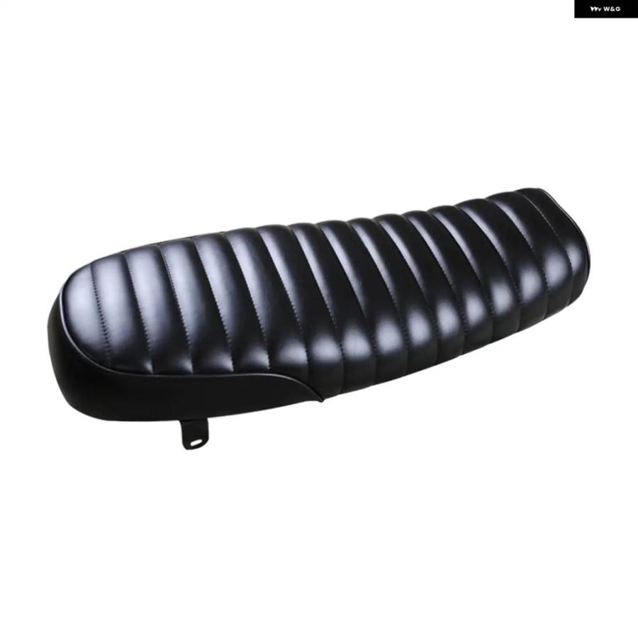 並行輸入品オートバイ バイク ヴィンテージサドルシート PU DDLES ソフト カフェレーサー_3