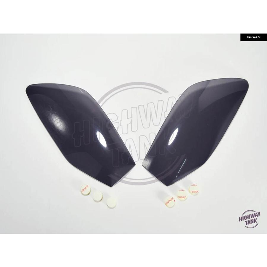 並行輸入品スモーク バイク ヘッドライト レンズ カバー シールドケース ヤマハ YZF-R6 1998-2002_8