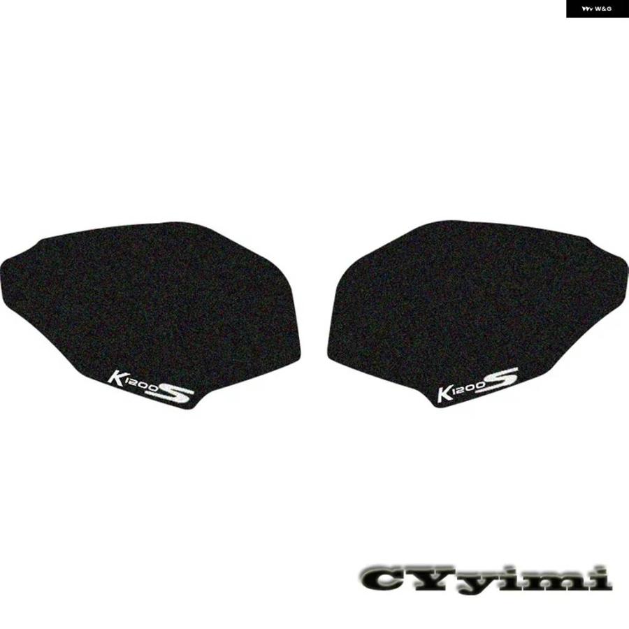 並行輸入品K1200S 2003-2009 K1300S 2009-2016 オートバイ タンクサイドニー グリップ プロテクター パッド 滑り止めタンク デカール ステッカー_8