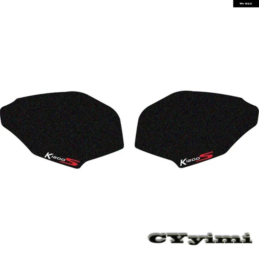 並行輸入品K1200S 2003-2009 K1300S 2009-2016 オートバイ タンクサイドニー グリップ プロテクター パッド 滑り止めタンク デカール ステッカー_9