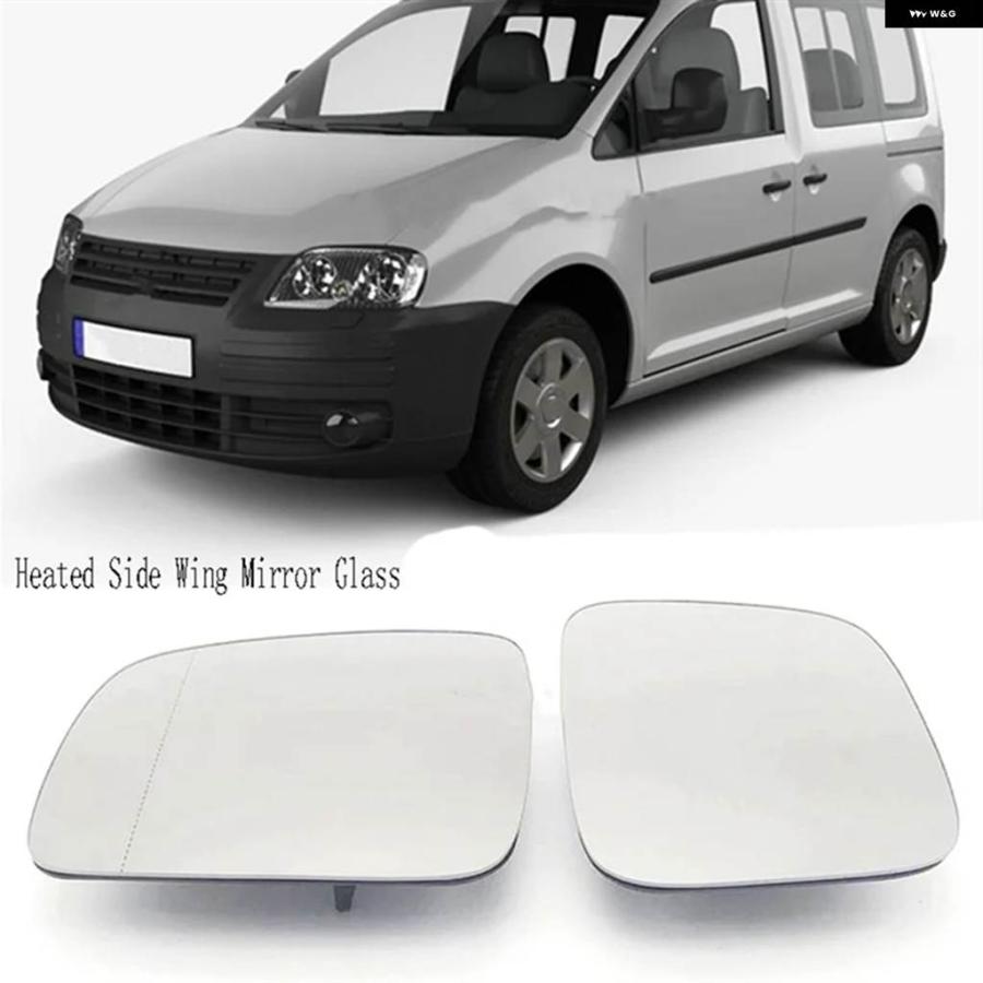 並行輸入品サイドウィングミラー ガラス ヒーター付きバックミラー ガラス VW CADDY 2004-2015 部品ナンバー 7H1857521 7H1857522_3