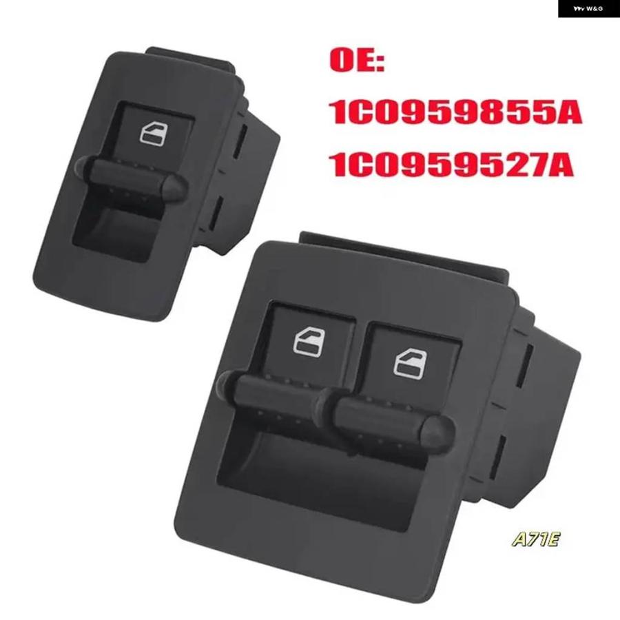 並行輸入品パワーウィンドウスイッチ ボタン ウィンドウレギュレーター VW ビートル 1998 ウィンドウガラスリフトスイッチ 1C0959855A 1C0959527A_3