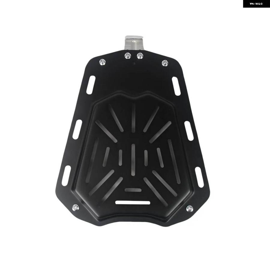 並行輸入品45L/55L/65L/80L/100L オートバイ トップリアラゲッジ ボックス ブラケット プレート トランク ブーツ クイックリリースベースプレート シェの画像