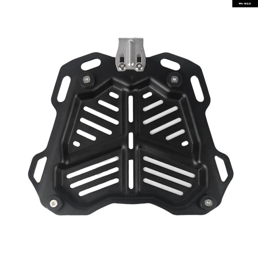 並行輸入品45L/55L/65L/80L/100L オートバイ トップリアラゲッジ ボックス ブラケット プレート トランク ブーツ クイックリリースベースプレート シェの画像