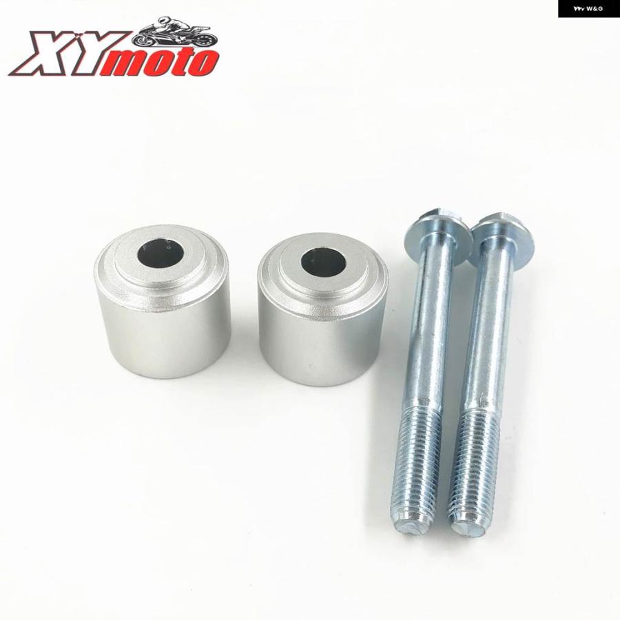 並行輸入品バイク ハンドルバー クランプ スペーサー ハンドルバー リフト LC 25MM トライアンフ BONNEVILLE T100 T120 ブラック 2016-2019_6