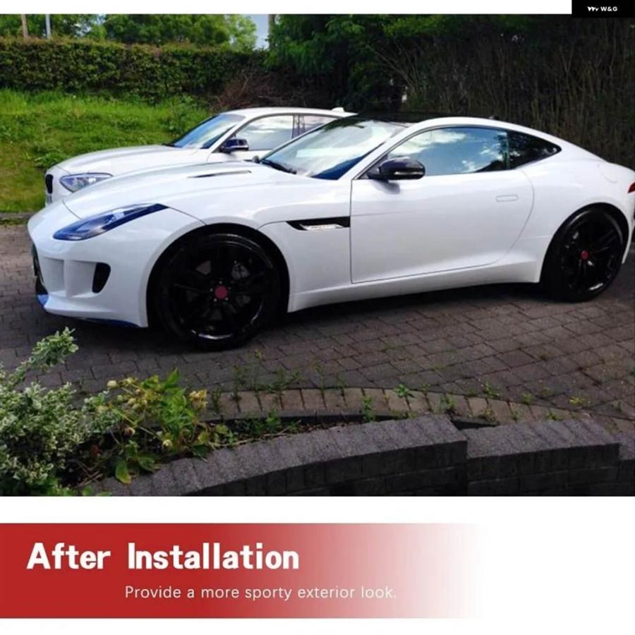 並行輸入品カーボンバックミラー カバー ジャガー F-TYPE 2013-2020 ドアサイドミラー カバー トリム 外装 アクセサリー_5