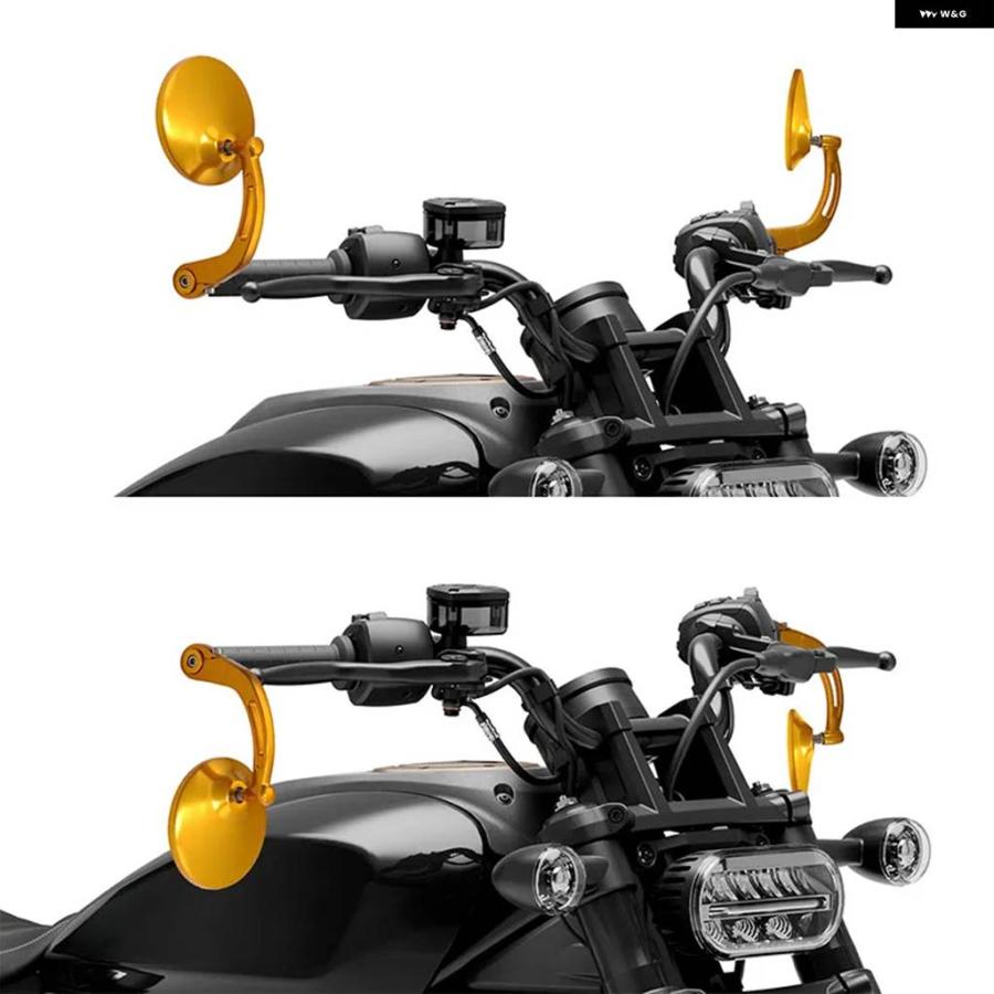 並行輸入品オートバイ ハンドルバー エンドミラー ハーレー スポーツスター S RH1250 RH1250S 2021-2024 23_4