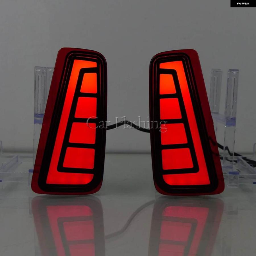 並行輸入品スバル アウトバック 2015-20 US バージョン LEDリア バンパー ライト ブレーキ フォグランプ ダイナミックウィンカー | ブランド登録なし | 06