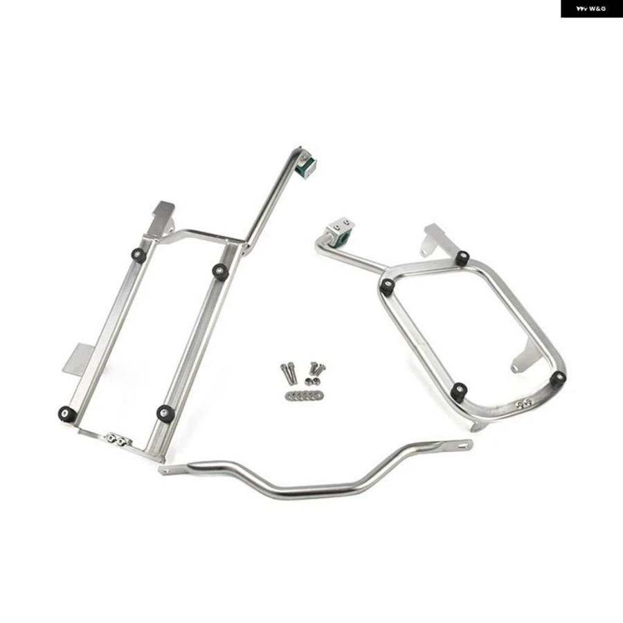並行輸入品ステンレス 右排気側 ボックス ブラケット BMW R1250GS R1200GS バイク アクセサリーの画像