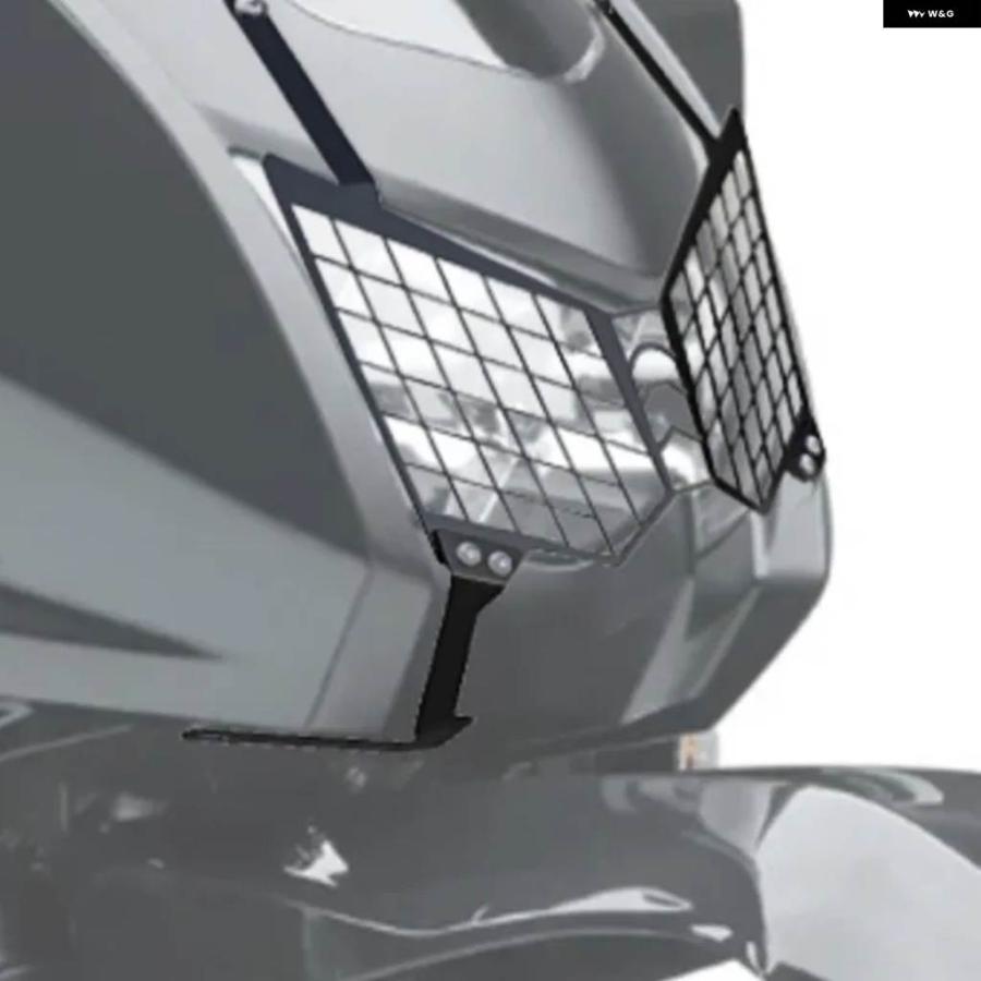 並行輸入品 オートバイ アクセサリー ヘッドライト ガード プロテクター グリル カバー カワサキ KLR650 KL 650E 2008-2016 - 18_2
