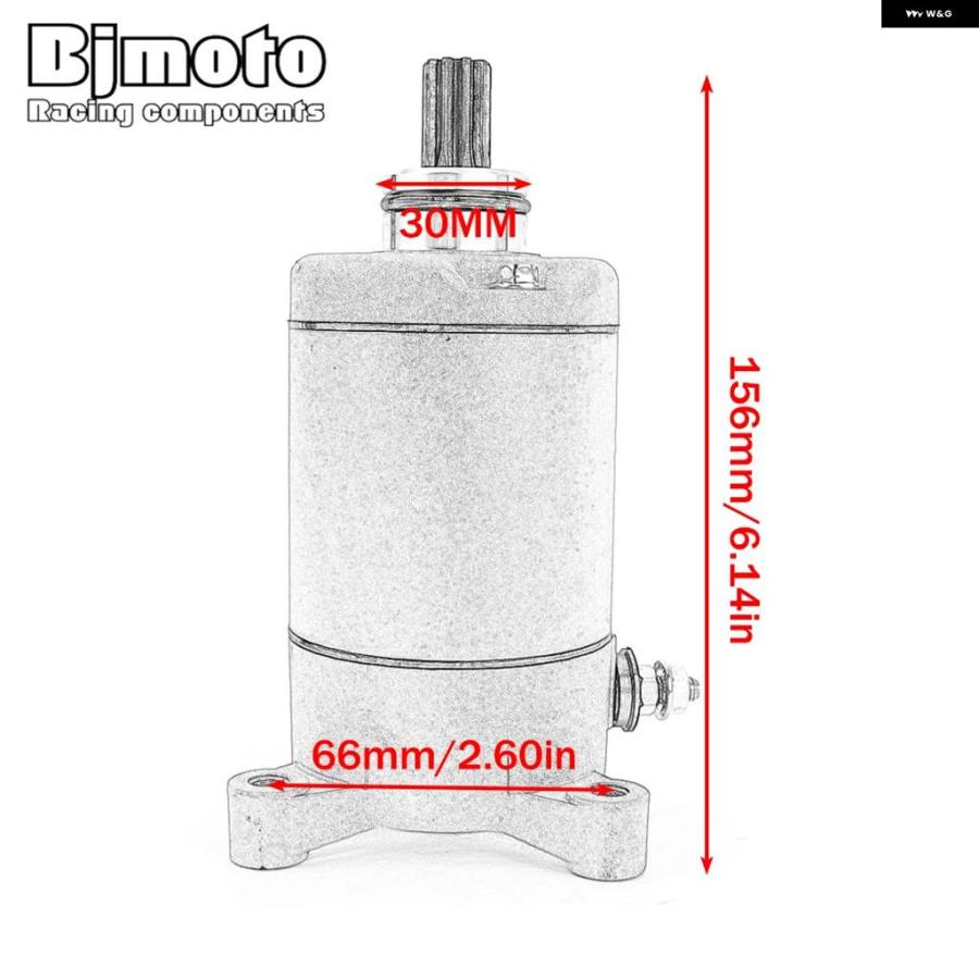 並行輸入品スターターモーター カズマ ATV ジャガー 500 J500 STELS ATV 500 STELS K GT 192MR-1015000 LU018233_6