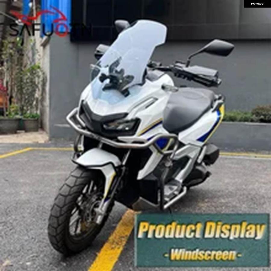 並行輸入品ウインドシールド ホンダ ADV160 ADV150 2019-2025 オートバイ ウインドデフレクター シールドスクリーン ADV 150 160 パーツの画像