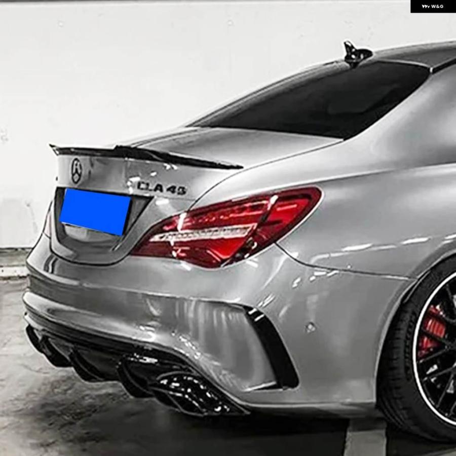 並行輸入品 CLA クラス カーボン リアスポイラー トランク ウィング メルセデス ベンツ CLA45 W117 C117 CLA 200 250 260 セダン_5