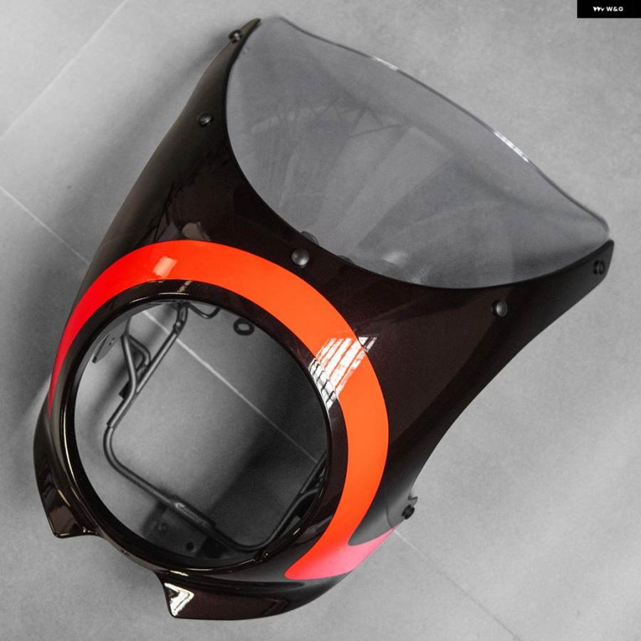 並行輸入品 KAWASAKI Z900RS Z900 RS フロント ヘッドライト カバー フェアリング ウィンドスクリーン ウィンドシールド キットの画像