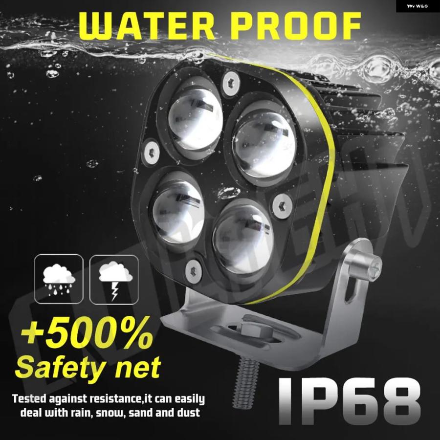 並行輸入品 3インチ LED ワークスポットライト24V 12V ヘッドライト バイクフラッド バー フォグライト DRL車 トラック 4X4オフロードATV用 | ブランド登録なし | 15