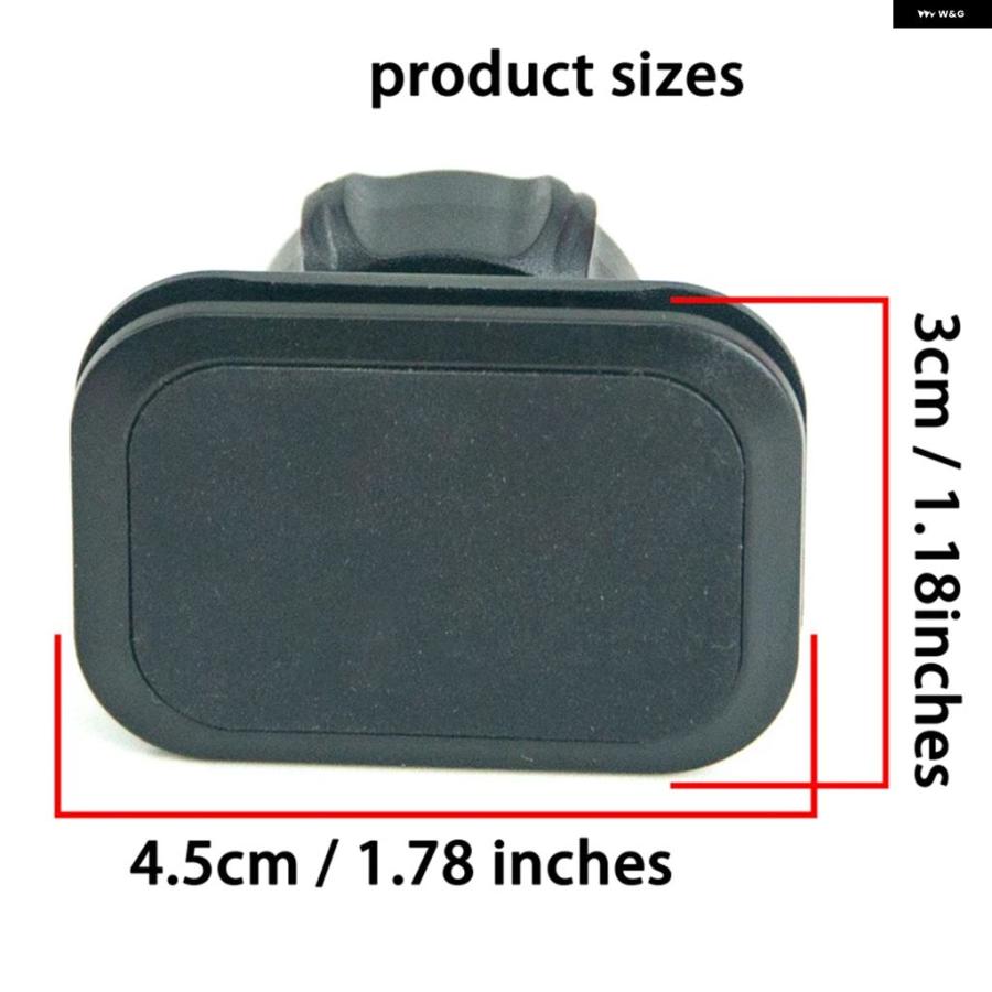 並行輸入品 メルセデススマート453フォーツーフォーフォー車用長方形マグネット式スマホ ホルダー /モバイル スタンド ブラケット 車内 1セット | ブランド登録なし | 02