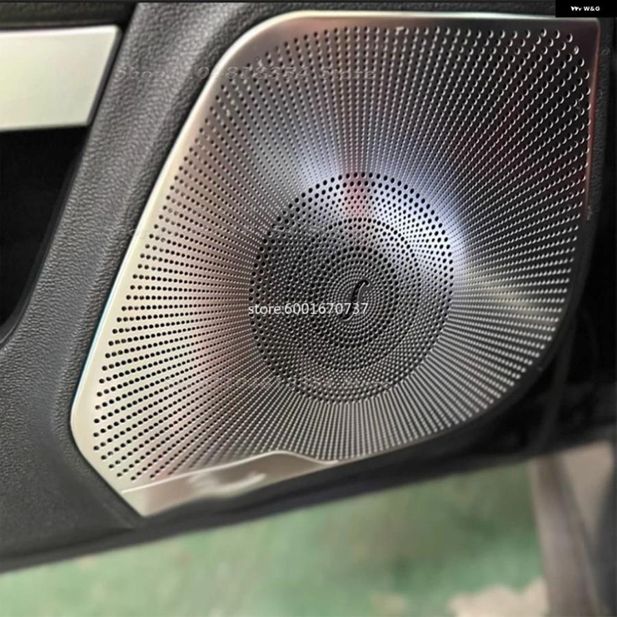 並行輸入品 メルセデス ベンツ W207 C207 E クラス クーペ カーサイドドア スピーカー ステレオ 装飾 カバー トリム 2009-2016 | ブランド登録なし | 11