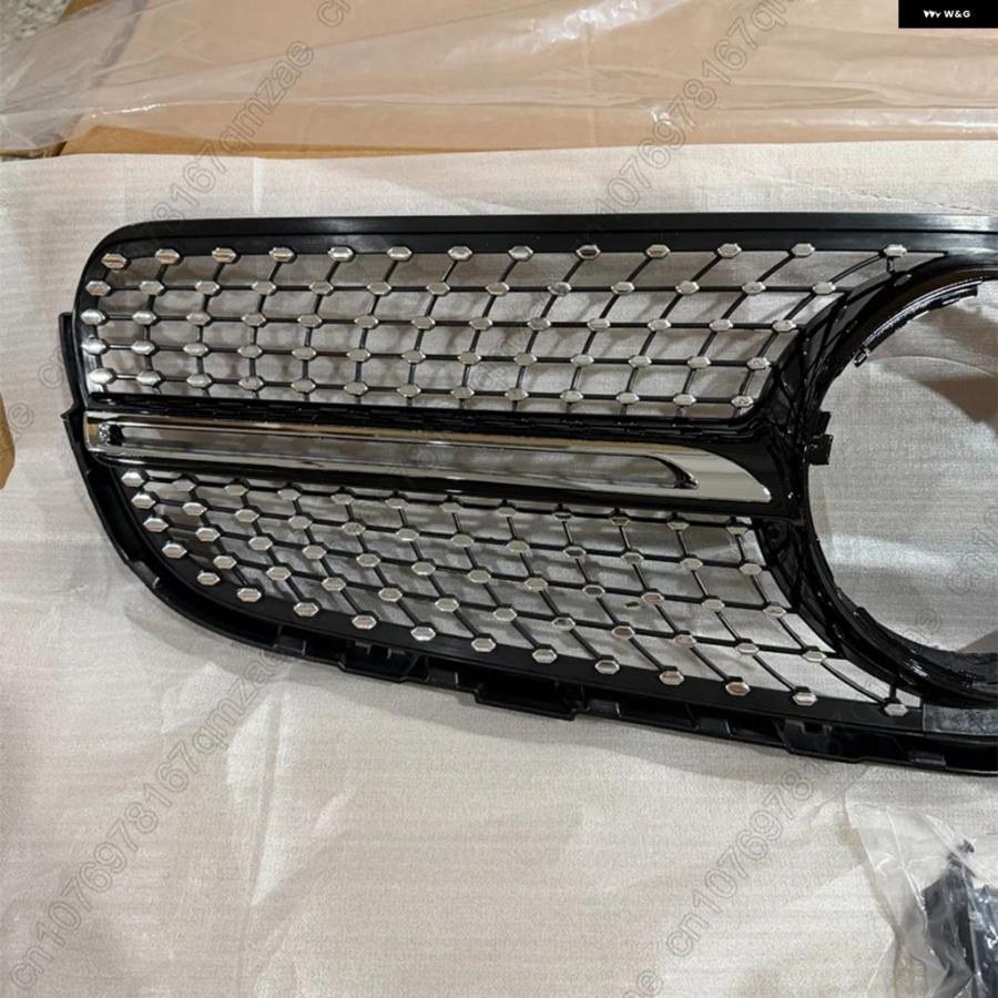 並行輸入品 メルセデス ベンツ X253 GLC クラス GLC43 フロント インレット メッシュ グリル ダイヤモンド スタイル グリッド 2015-2019 GLC250 GLC300 GLC350E | ブランド登録なし | 05