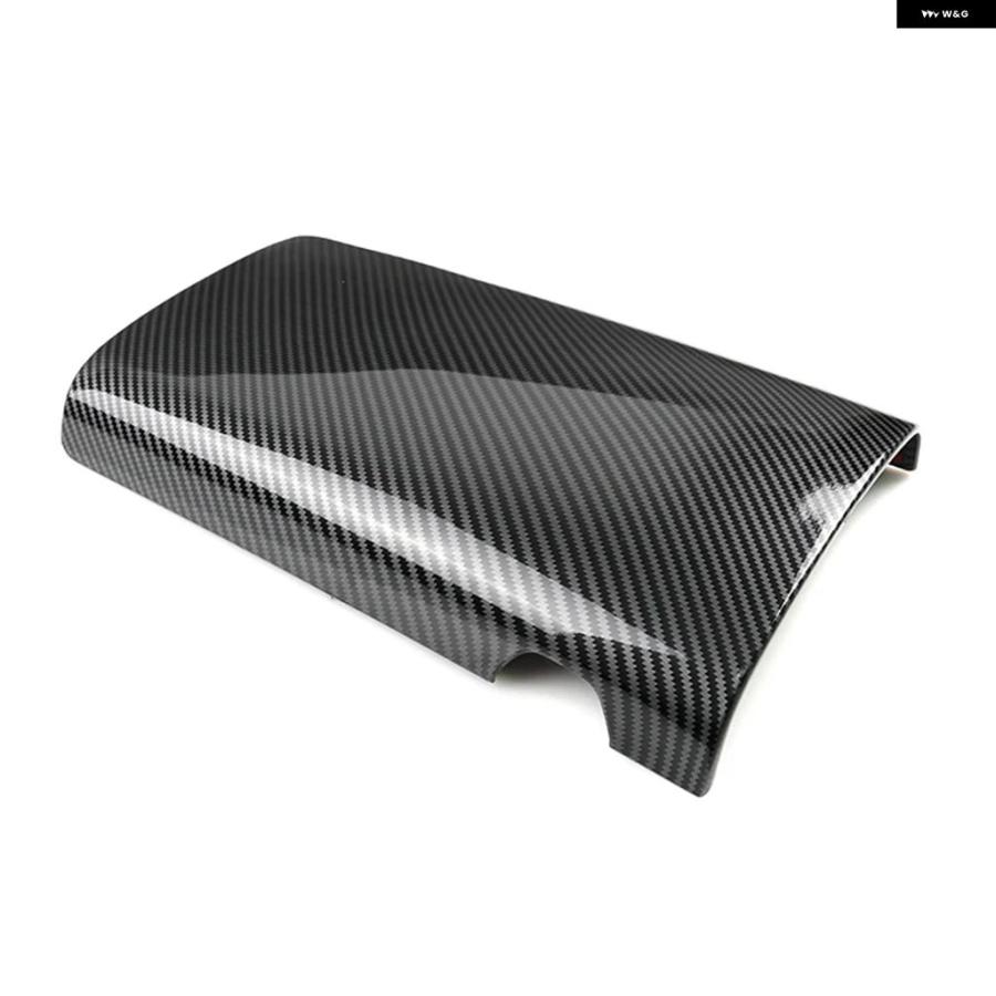 並行輸入品 メルセデス ベンツ W222 S クラス 2014-2019用 ABS カーボン インテリア センター コンソール アームレスト ボックス カバー トリム | ブランド登録なし | 04