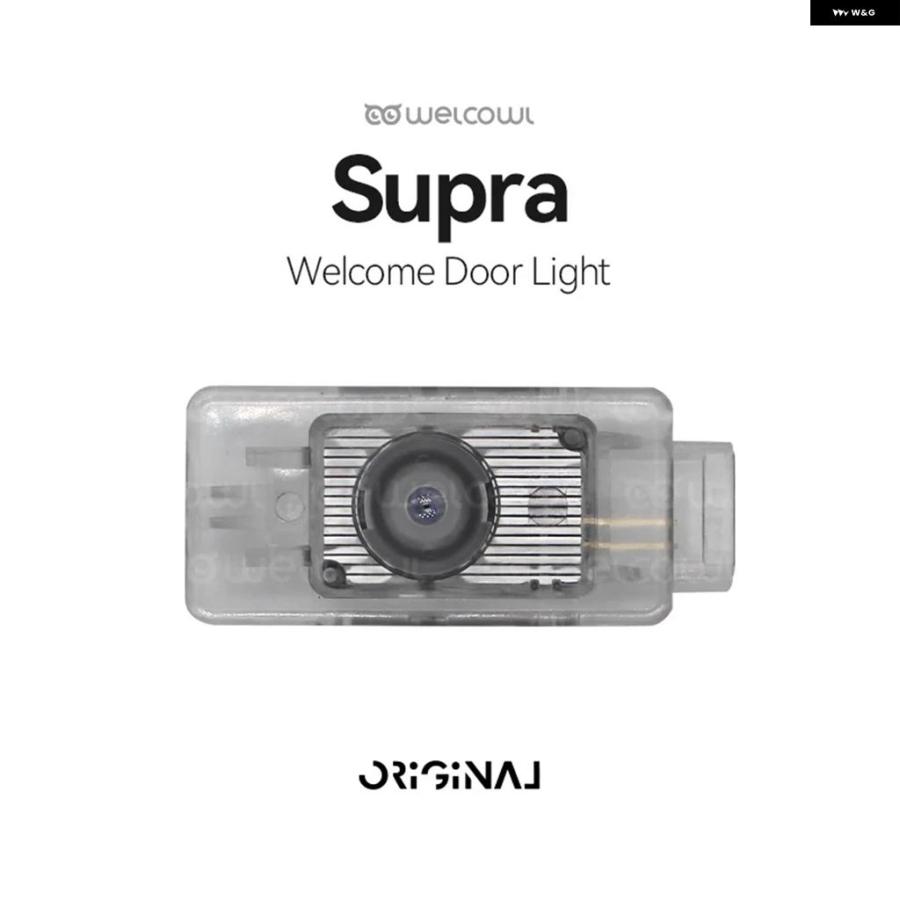並行輸入品 スープラGRスポーツ第5世代2020 2022 - 23用 LED ウェルカムライト2個セットドアランプ アイコンガラス | ブランド登録なし | 03