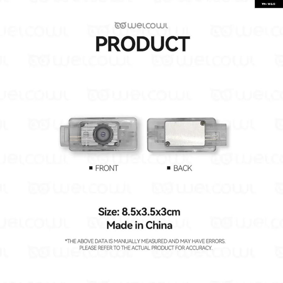 並行輸入品 スープラGRスポーツ第5世代2020 2022 - 23用 LED ウェルカムライト2個セットドアランプ アイコンガラス | ブランド登録なし | 05