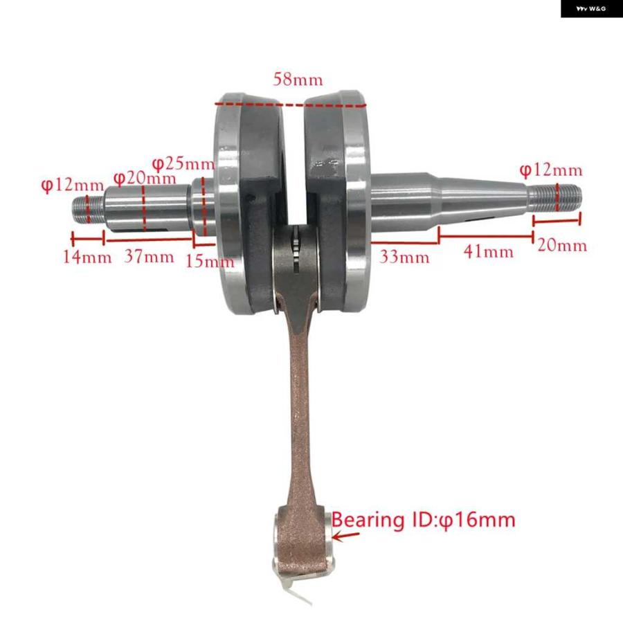 並行輸入品クランクシャフト アセンブリ ヤマハ YFS200 YFS 200 ブラスター 1988-2006 2005 US ATV エンジン パーツ | ブランド登録なし | 02