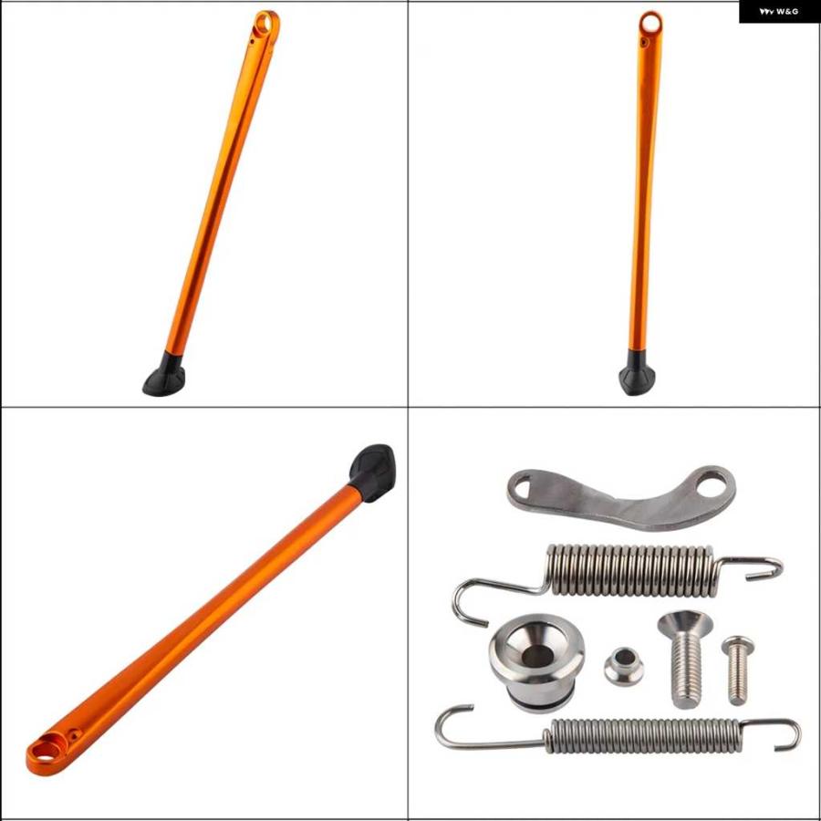 並行輸入品オートバイ バイク パーキング サイド スタンド キック スタンド スプリング キット 付き KTM XC XCW XCF EXC EXCF 150-450 500 530 SIX DAYS_15