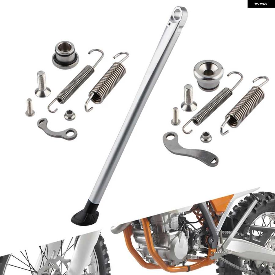 並行輸入品オートバイ バイク パーキング サイド スタンド キック スタンド スプリング キット 付き KTM XC XCW XCF EXC EXCF 150-450 500 530 SIX DAYS_17