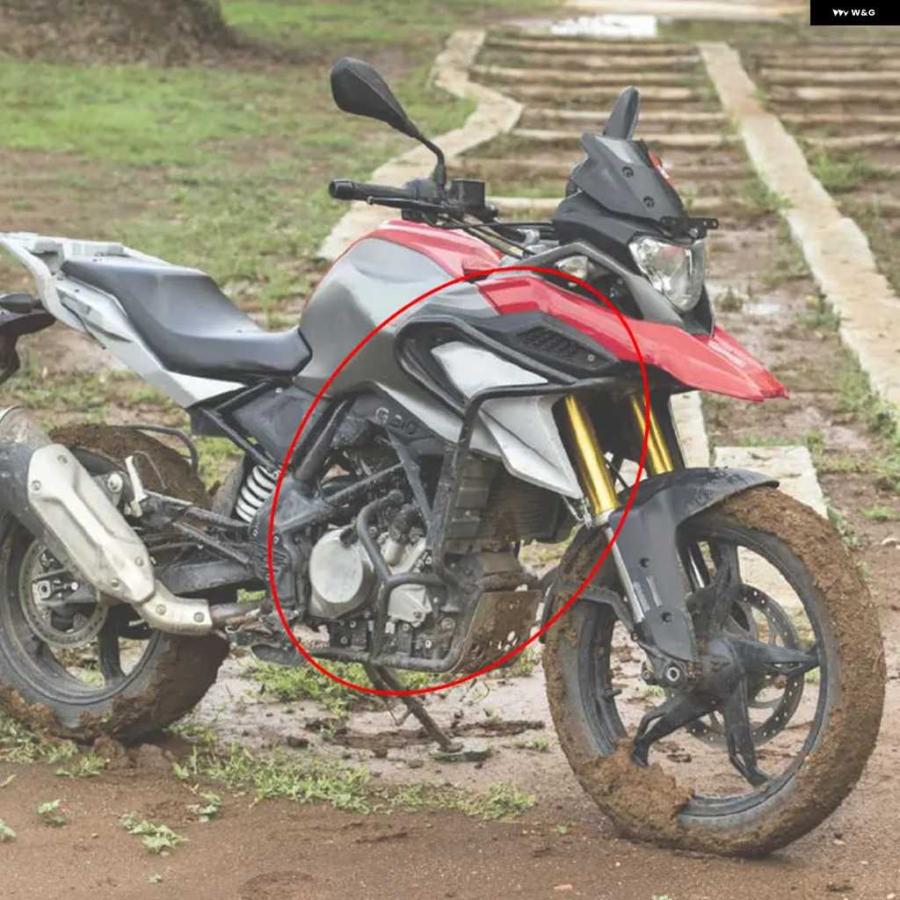 並行輸入品BMW G310GS G310R 2017-2023 オートバイ バイク エンジン ガード クラッシュ バー バンパー タンク プロテクター アッパーカバー G310GS R_4