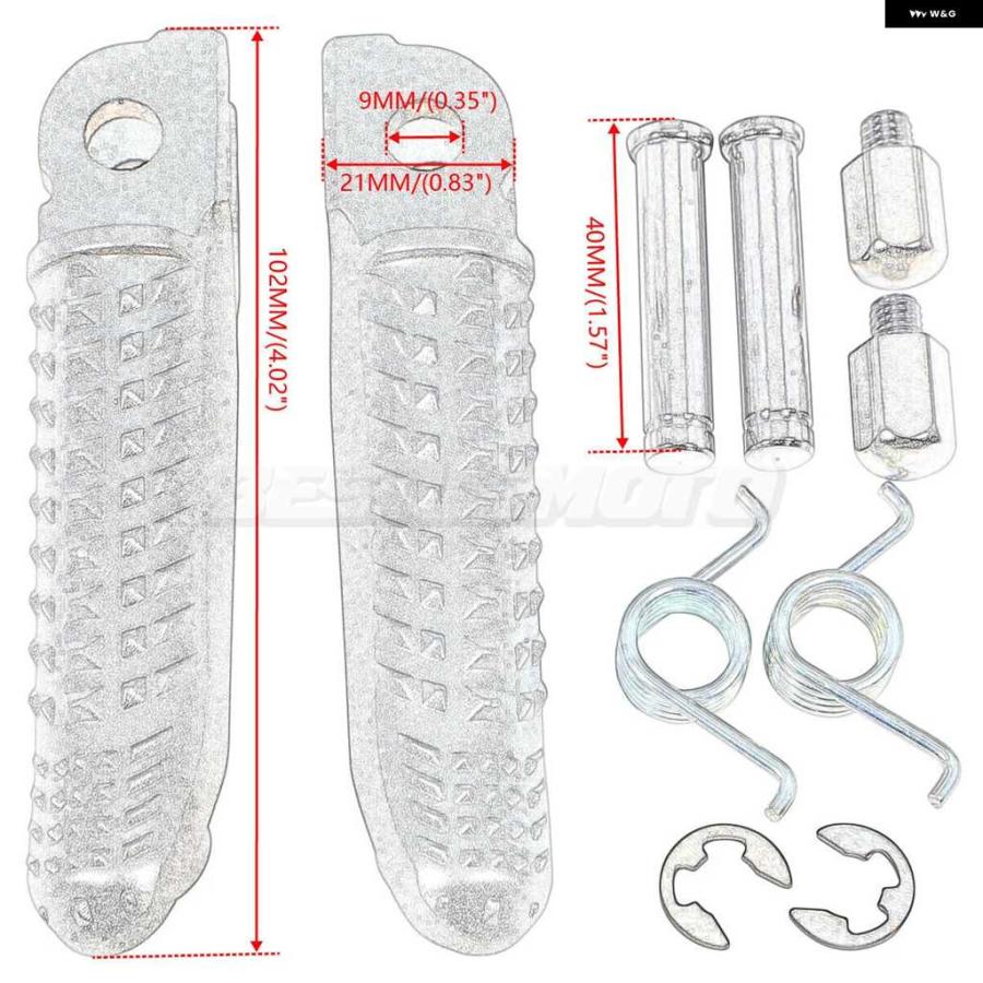 並行輸入品オートバイ バイク フロント フットレスト フットペグ ペダル BMW S1000RR 2010-2020 HP4 2013-2015 S1000R 2014-2020 | ブランド登録なし | 01
