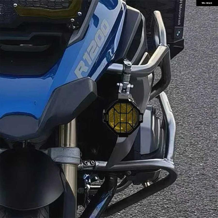 並行輸入品オートバイ バイク フォグランプ プロテクター ガード カバー BMW R1200GS F800GS R1250GS F850GS F750GS ADV アドベンチャー用 プロテクター | ブランド登録なし | 03