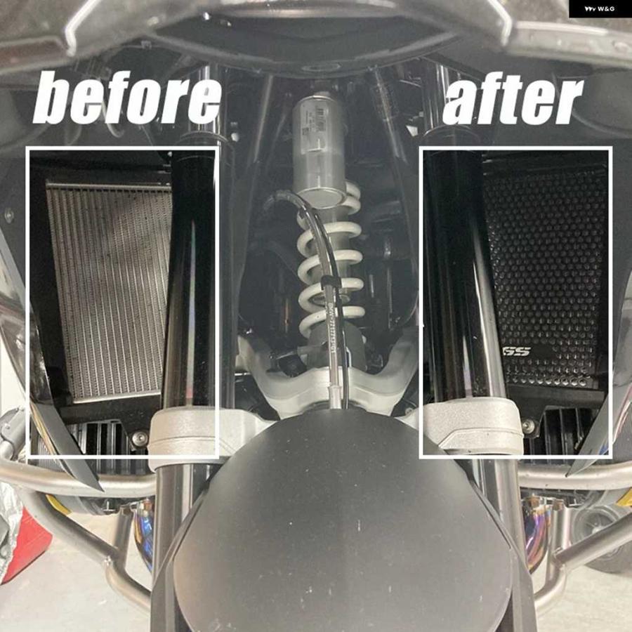 並行輸入品BMW R1250GS R1250GS R1200GS ADVENTURE 限定 TE RALLYE 2019-2024 オートバイ バイク ラジエーター グリル ガードカバー プロテクター | ブランド登録なし | 07