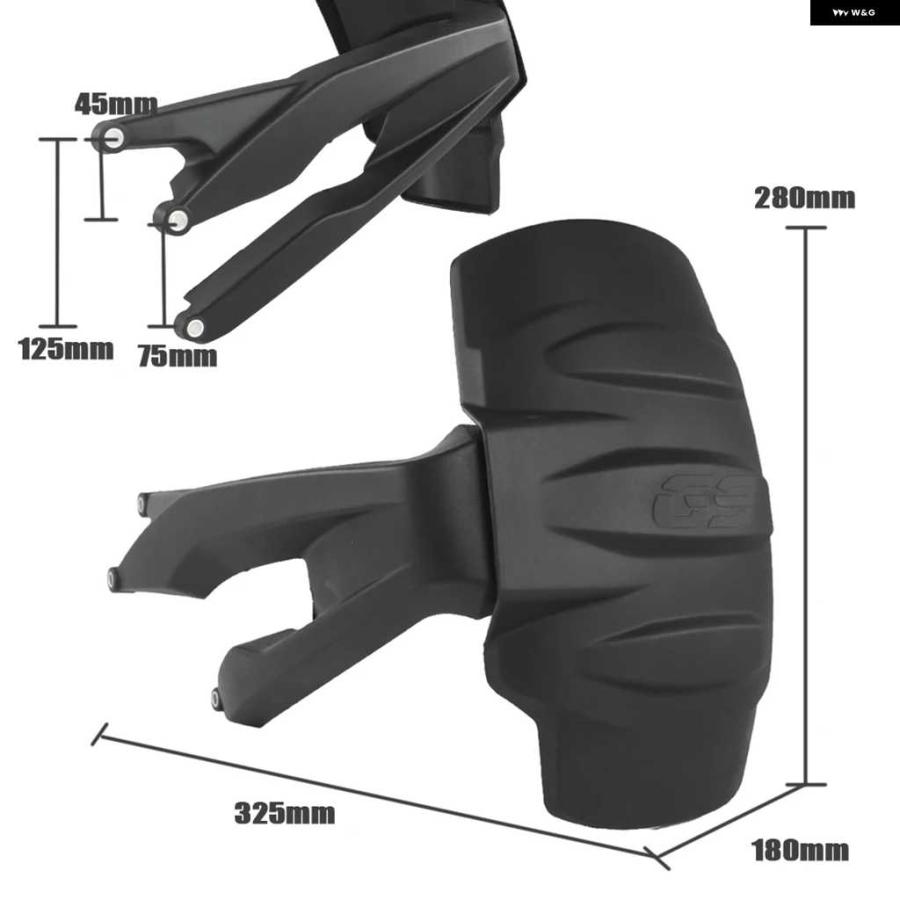 並行輸入品オートバイ バイク リアフェンダー マッドガード BMW R1250GS アドベンチャー R1200GS LC ADV 2013-2023 2024 GS R1200 R1250 タイヤハガー | ブランド登録なし | 05