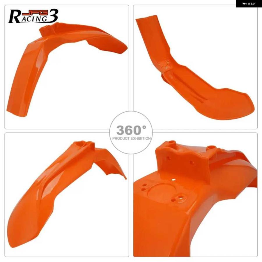 並行輸入品KTM SX XC XC-W XC-F EXC EXC-F TPI 125 150 250 300 オートバイ バイク PP プラスチック フロントフェンダー フェアリング マッドガード | ブランド登録なし | 03
