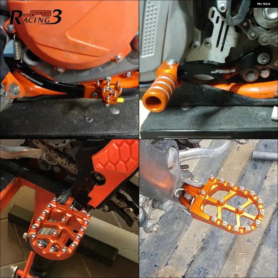 並行輸入品CNC フットペグ レスト フットレスト ブレーキ シフター シフト ペダル レバー KTM EXC EXC-F XC XC-F XC-W SX SX-F 150 250 350 450 | ブランド登録なし | 11