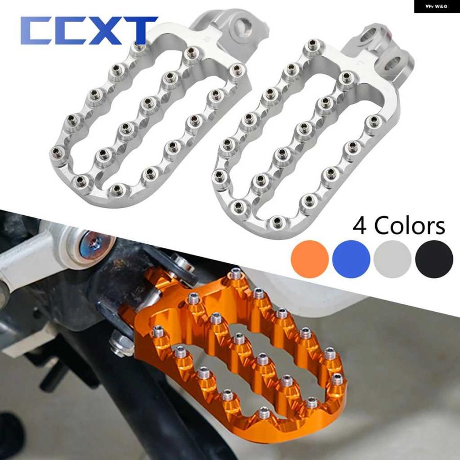 並行輸入品オートバイ バイク CNC 延長 フットレスト ペダル フットペグ KTM 690-1290アドベンチャーSMC / R / Sスーパーモト2004-2023 SX SXF EXC XCF | ブランド登録なし