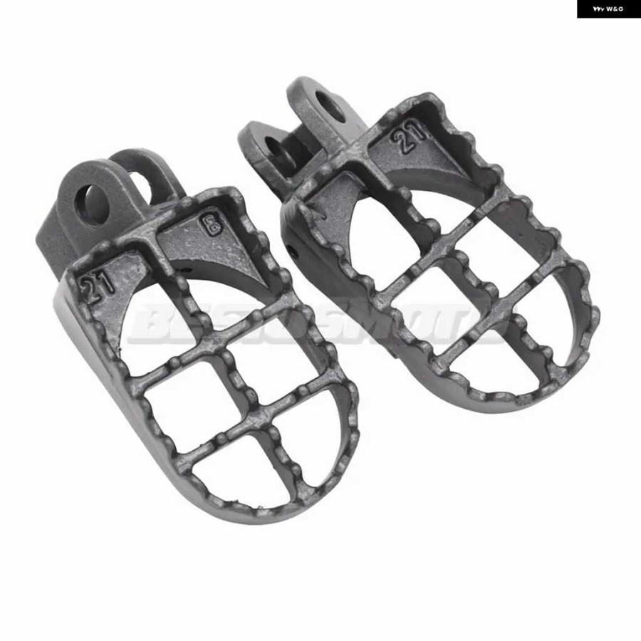 【並行輸入品】モトクロス フットペグ カワサキ KLX 400 500 KLX400R KX500 スズキ RM 125 250 RM125 RM250 RMX 250 RMX250 DRZ 400 DR-Z400 E/S | ブランド登録なし | 02