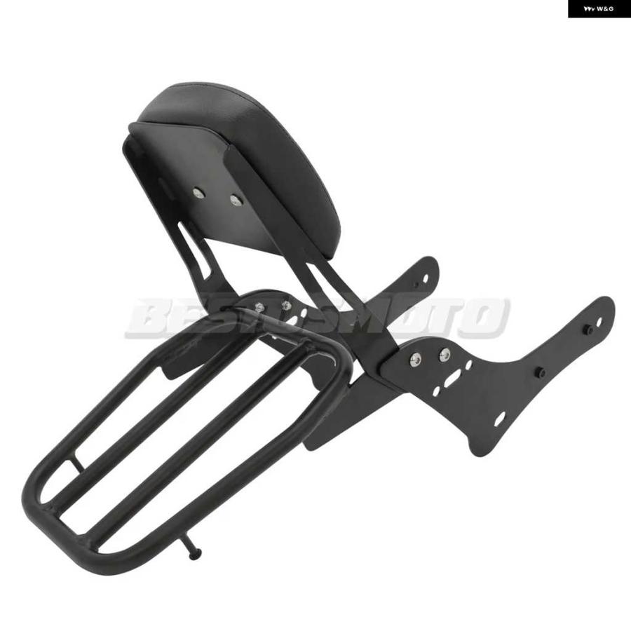 【並行輸入品】オートバイ バイク バックレスト シーシーバー + ラゲッジラック カワサキ バルカン S 650 VN650 2015-23 | ブランド登録なし | 05