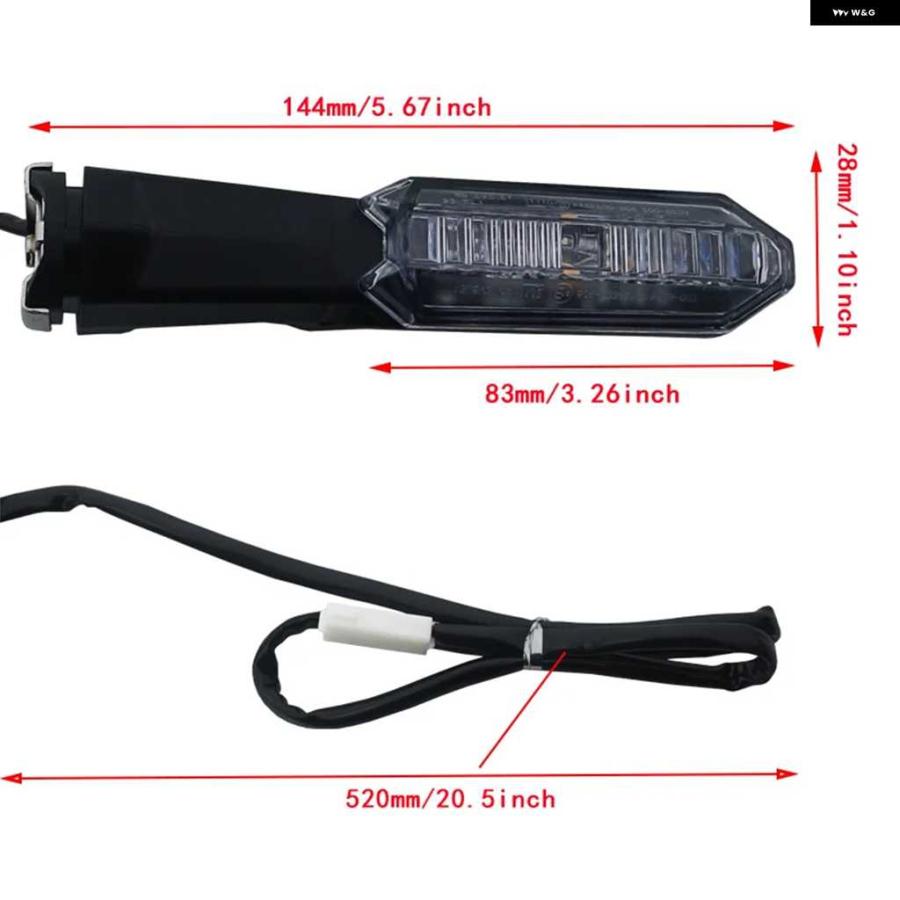 並行輸入品オートバイ バイク ライト フロント リア ウィンカー フラッシャー インジケーター ランプ LED カワサキ Z900 ER6N Z800 ヴェルシス 650/1000 | ブランド登録なし | 07