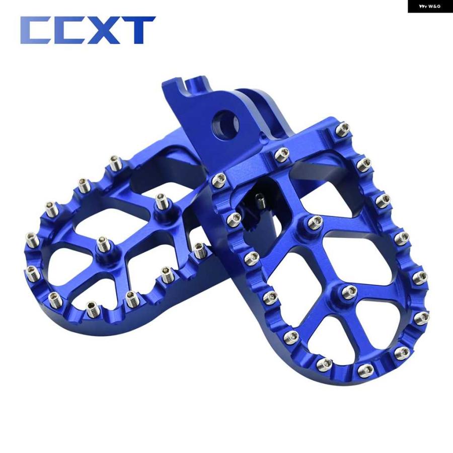 【並行輸入品】モトクロス CNC アルミレスト ペダル フットペグ カワサキ KX KLX KXF 250 450 250F 450F 250X 450X 450R 2006 2007-2021 | ブランド登録なし | 07
