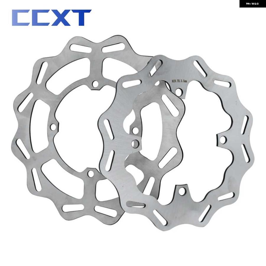 並行輸入品カワサキ KX125 KX250 2006 - 2008 KX250F KX450F 2006 - 2021 KLX450R 2007 - 2021 240MM 270MM フロントリア ブレーキディスク | ブランド登録なし | 03