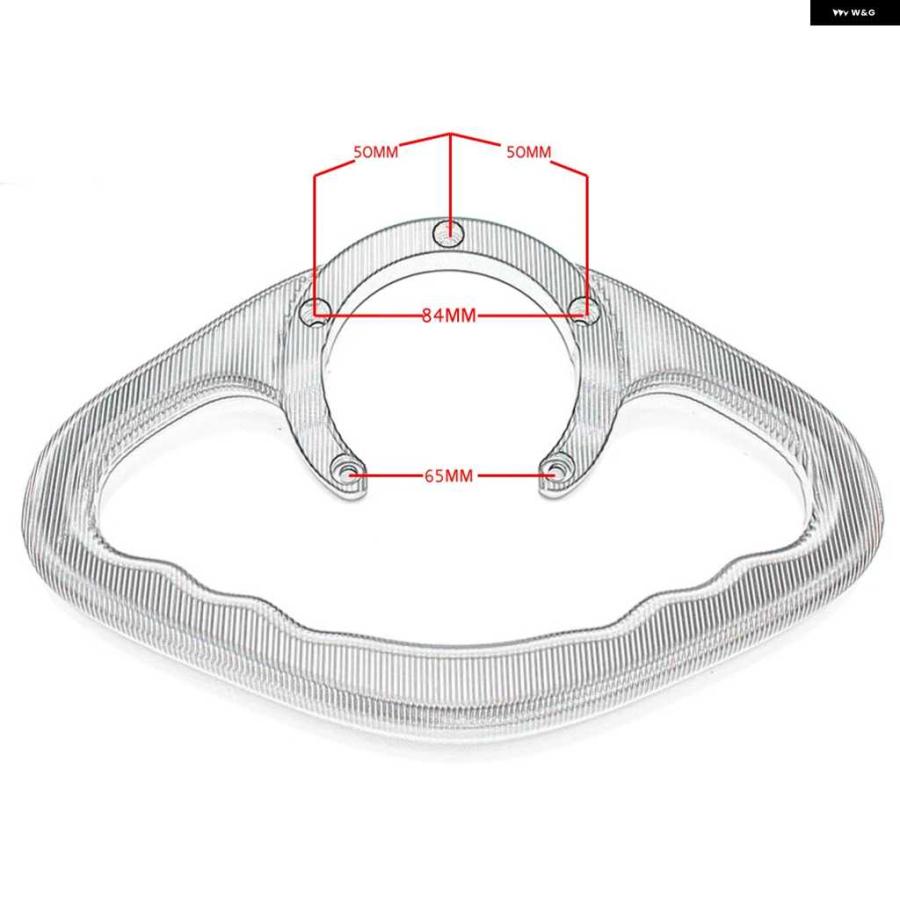 並行輸入品ヤマハ MT-07 MT07 トレーサー 7 700 GT 7GT 700GT FZ07 FZ-07 アクセサリー パッセンジャーハンド グリップ ハンド グリップ タンク グラブ | ブランド登録なし | 10